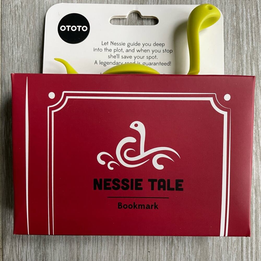 Lot of 10 Nessie Tale lime green manga bookmarks from Ototo